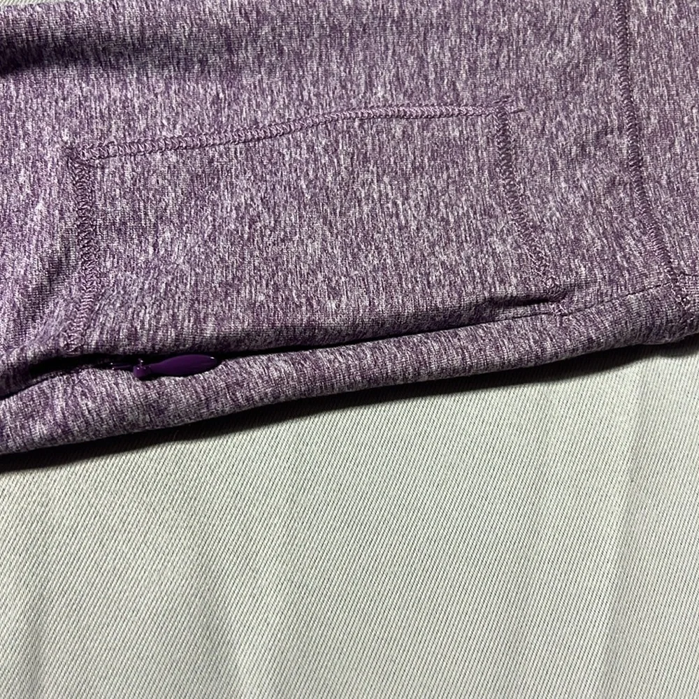 Purple market and spruce athleisure shirt size medium cowl neck - Picture 8 of 9